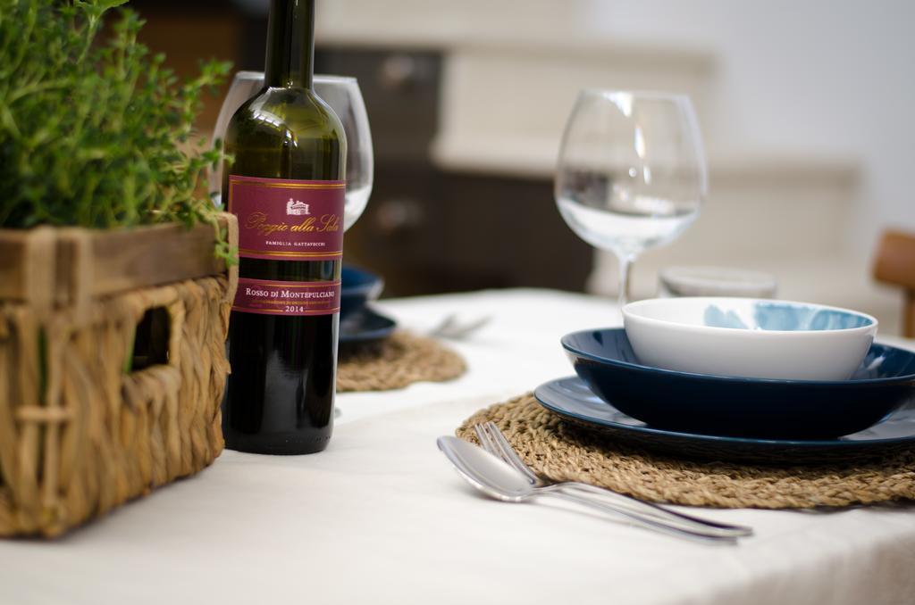 迪摩拉戴尔埃尔贝公寓 Montepulciano Stazione 外观 照片